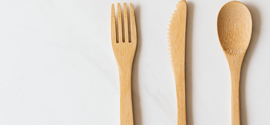 Bamboo lunch set