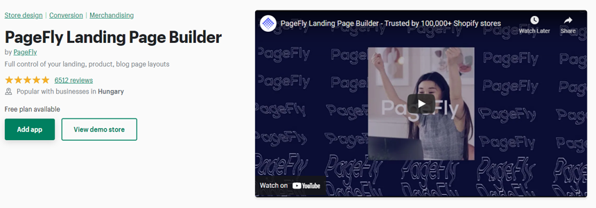 PageFly Landing Page Builder