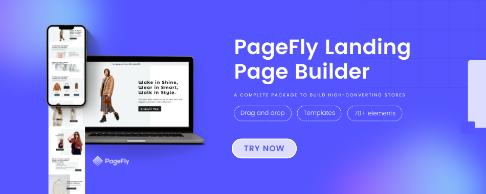 PageFly Landing Page Builder - BFCM Shopify app deal