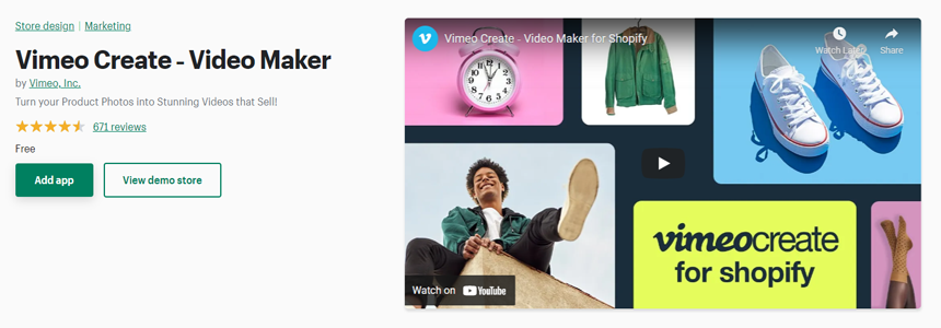 Vimeo Create ‑ Video Maker