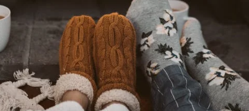 Warm slippers