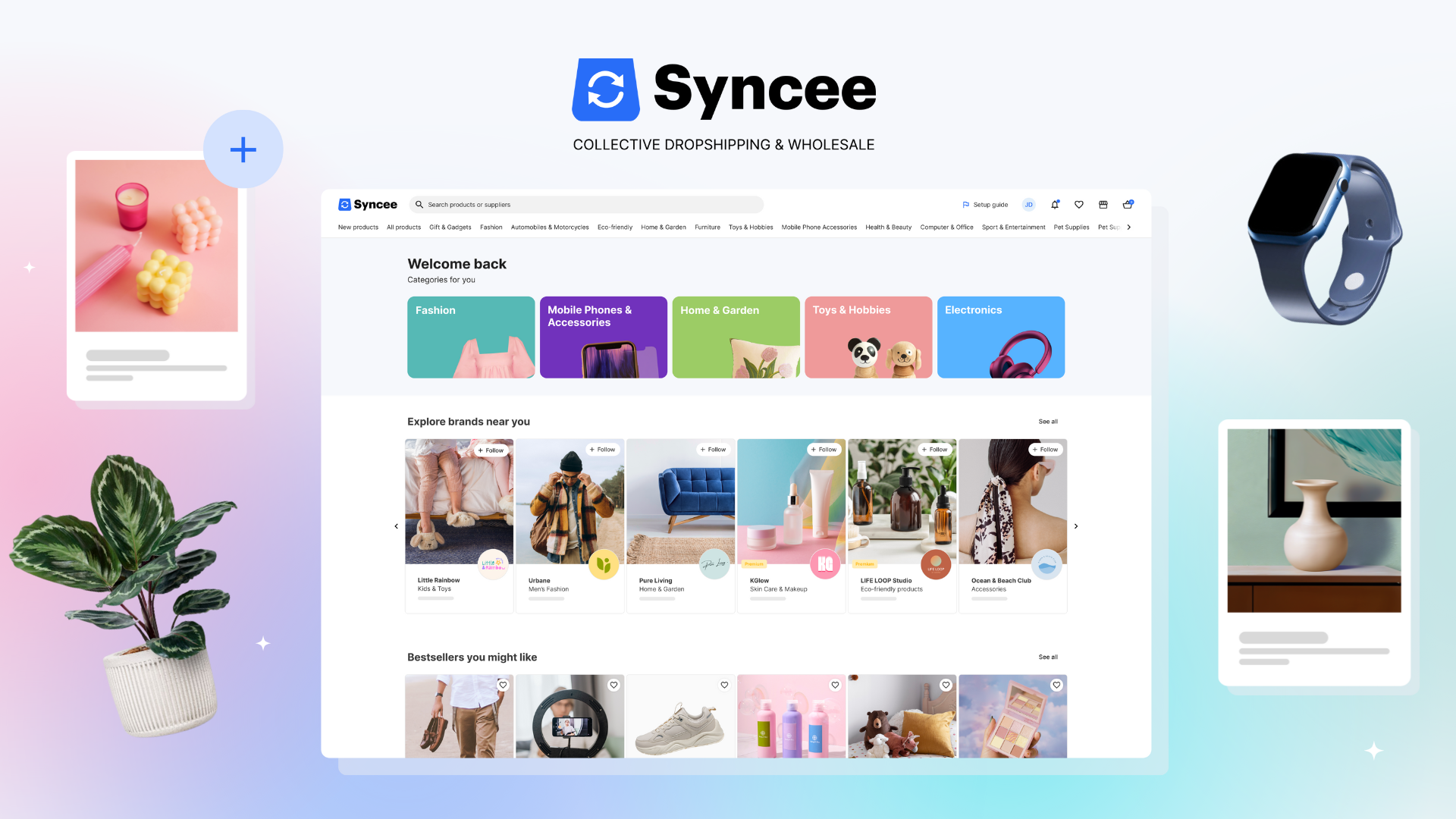 Explore the redesigned Syncee