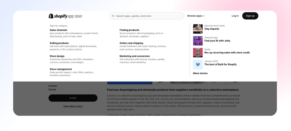 shopify app guide