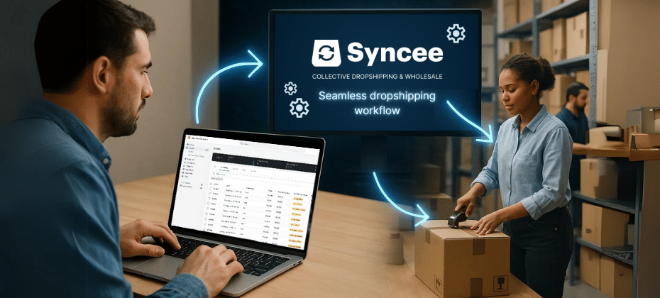syncee dropshipping workflow