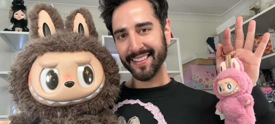 Influencers with Labubu