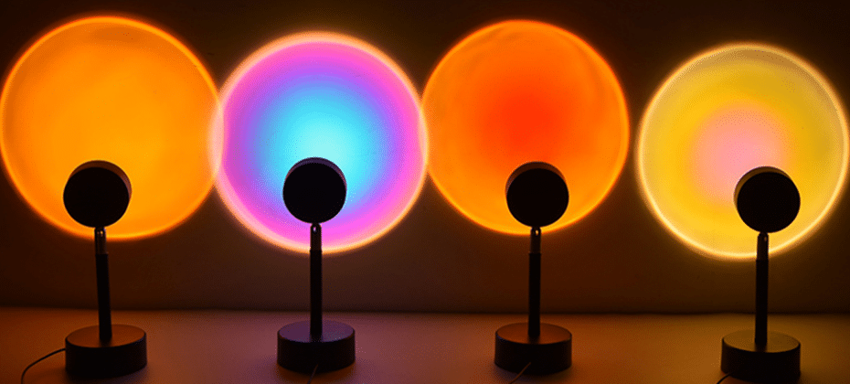 sunset lamp