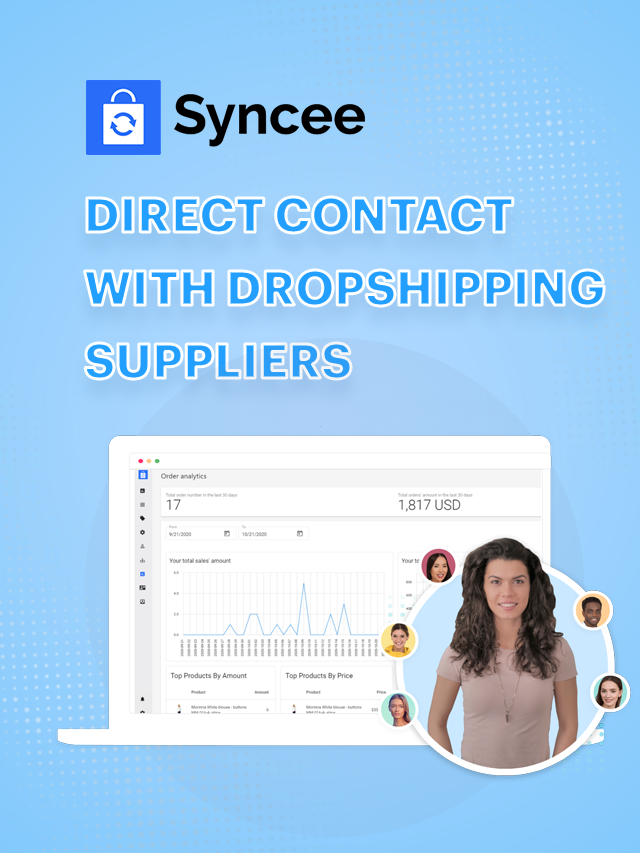 Direct contact with dropshipping suppliers – Sell more products easily!