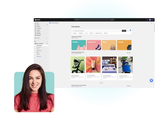 sell dropshipping and wholesale products on a collective marketplace